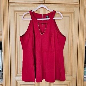 Torrid Blouse Sz 4 Bead Detail